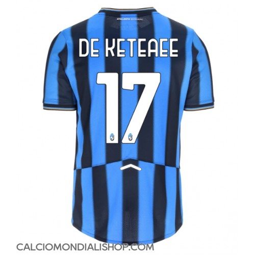 Maglie da calcio Atalanta Charles De Ketelaere #17 Prima Maglia 2025-26 Manica Corta